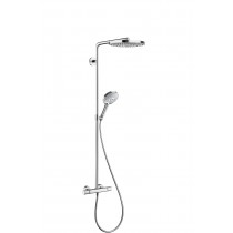 Hansgrohe Showerpipe Raindance Select chrom mit Kopfbrause Raindance S 240 2jet