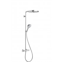 Hansgrohe Showerpipe Raindance Select chrom mit Kopfbrause Raindance S 300 2jet