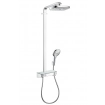 Hansgrohe Showerpipe Raindance Select chrom mit ShowerTablet KB Raindance E Air 2jet 300