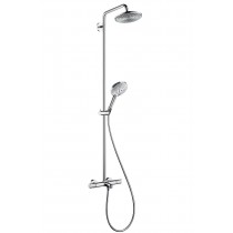 Hansgrohe Showerpipe Raindance Select Wanne chr.Kopfbrause Raindance Air 1jet 240mm