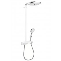 Hansgrohe Showerpipe Raindance Select weiss/chr m.Kopfbrause Raindance E Air 3jet 300mm