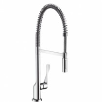 Hansgrohe Spültischmischer AXOR Citterio Semi-Pro steel optik