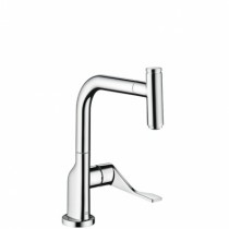Hansgrohe Spültischmischer Select Axor Citterio chrom mit Ausziehauslauf