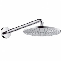 Hansgrohe Tellerkopfbrause Raindance Air 240mm mit Brausearm chrom