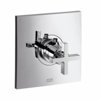 Hansgrohe Thermostat Unterputz Axor Citterio High Flow Fertigset chrom mit Kreuzgriff