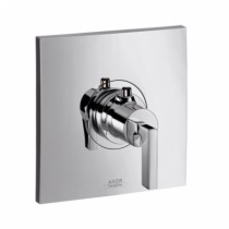 Hansgrohe Thermostat Unterputz Axor Citterio Hight Flow Fertigset chrom mit Hebelgr.