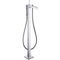 Hansgrohe Wannenmischer AXOR Citterio Fertigset zur Bodenmontage chrom