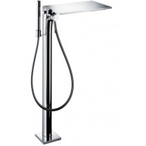 Hansgrohe Wannenmischer AXOR Massaud Fertigset chrom zur Bodenmontage