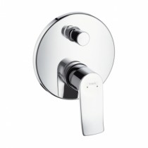 Hansgrohe Wannenmischer Unterputz Metris Fertigset chrom