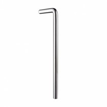 Hansgrohe Winkelrohr 90, o.Bord, MS, DN32, 220x680 chrom