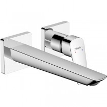 Hansgrohe 2-Loch Waschtischarmatur Unterputz Fine Logis F-Set chrom