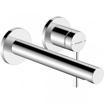 Hansgrohe 2-Loch Waschtischmischer Unterputz  Zesis S F-Set 195 mm Auslauf chrom