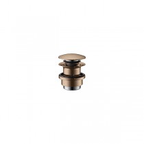 Hansgrohe Ablaufgarnitur Push-Open für Waschtisch- und Bidetmischer Polished Red Gold