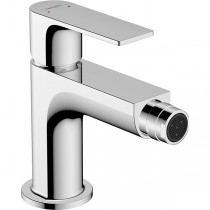 Hansgrohe Bidetmischer Rebris E mit Metall Zugstangen-Ablaufgarnitur chrom