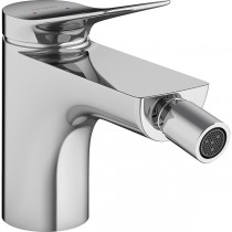 Hansgrohe Bidetmischer Vivenis mit Zugstangen-Ablaufgarnitur chrom