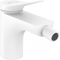 Hansgrohe Bidetmischer Vivenis m.Zugstangen-Ablaufgarnitur mattweiss