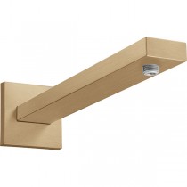 Hansgrohe Brausearm Square 389 mm brushed bronze 
