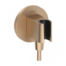 Hansgrohe Brausehalter FixFit S Porter KS für Handbrause brushed bronze