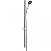 Hansgrohe Brausenset Rainfinity 130 3jet Unica E 1500mm chrom mit Seifenschale