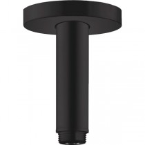 Hansgrohe Decken-Anschlussstück S DN15 100mm mattschwarz
