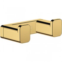 Hansgrohe Doppelhaken AddStoris polished gold 