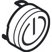 Hansgrohe Druckknopf Symbol ON/OFF mattweiss 