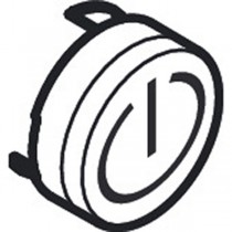 Hansgrohe Druckknopf Symbol ON/OFF weiss  