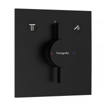 Hansgrohe DuoTurn E Mischer Unterputz für 2 Verbraucher Mattschwarz