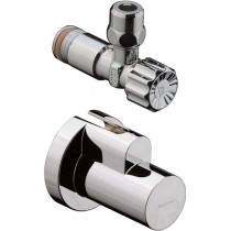 Hansgrohe Eckventil mit Schuber Abgang G 3/8 Edelstahl Optic