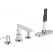 Hansgrohe 4-Loch Wannenarmatur Finoris F-SetWannenrandmontage mit sBox chrom