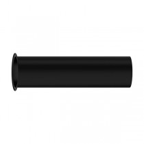 Hansgrohe gerades Rohr, m. Bord, 32 mm, L = 300 mm mattschwarz