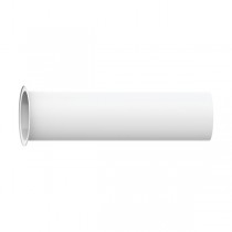 Hansgrohe gerades Rohr, m. Bord, 32 mm, L = 300 mm mattweiss