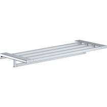 Hansgrohe Handtuchablage mit Handtuchhalter AddStoris chrom