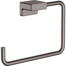 Hansgrohe Handtuchring AddStoris brushed black chrome 