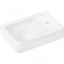 Hansgrohe Handwaschbecken Xelu Q 360x250 mm  m.Ablage rechts,Hahnloch o.Überlauf weiß