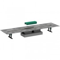 Hansgrohe Komplettset uBox universal für flache Installat.1000mm für DR FS