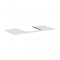 Hansgrohe Konsole Xilesa E 1180x550mm  m.Ausschnitt mittig Aufsatzwasch.ge SBma