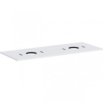 Hansgrohe Konsole Xilesa E 1375x550mm  m.2 Ausschnitten f.Aufsatzwasch.o.Hl MW