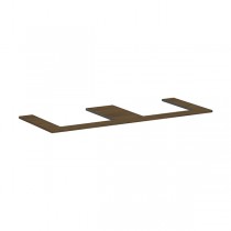 Hansgrohe Konsole Xilesa E 1375x550mm  m. 2 Ausschnitt Aufsatzwasch.ge ECHK