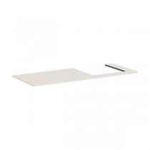 Hansgrohe Konsole Xilesa E 1375x550mm  m.Ausschnitt rechts Aufsatzwasch.ge SBma