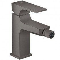 Hansgrohe Metropol Bidetmischer Brushed Black mit Push-Open Ablaufgarnitur