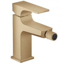 Hansgrohe Metropol Bidetmischer Brushed Bronze mit Push-Open Ablaufgarnitur