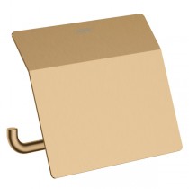 Hansgrohe Papierrollenhalter mit Deckel AddStoris Bronze gebürstet