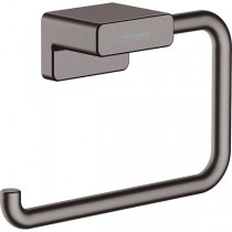 Hansgrohe Papierrollenhalter ohne Deckel AddStoris brushed black chrome
