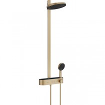 Hansgrohe Pulsify S Showerpipe 260 2jet mit ShowerTablet Select 400 Brushed Bronze