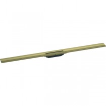 Hansgrohe RainDrain Flex Duschrinne 1200 mm kürzbar für Wandmontage brushed bronze