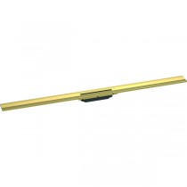 Hansgrohe RainDrain Flex Duschrinne 1200 mm kürzbar für Wandmontage polished gold