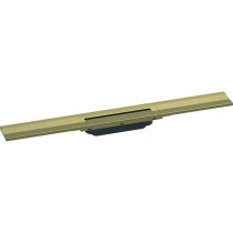 Hansgrohe RainDrain Flex Duschrinne 700 mm kürzbar für Wandmontage brushed bronze