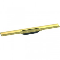 Hansgrohe RainDrain Flex Duschrinne 700 mm kürzbar für Wandmontage polished gold