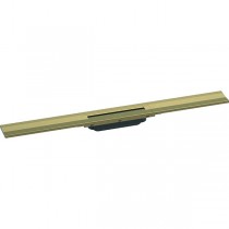 Hansgrohe RainDrain Flex Duschrinne 800 mm kürzbar für Wandmontage brushed bronze